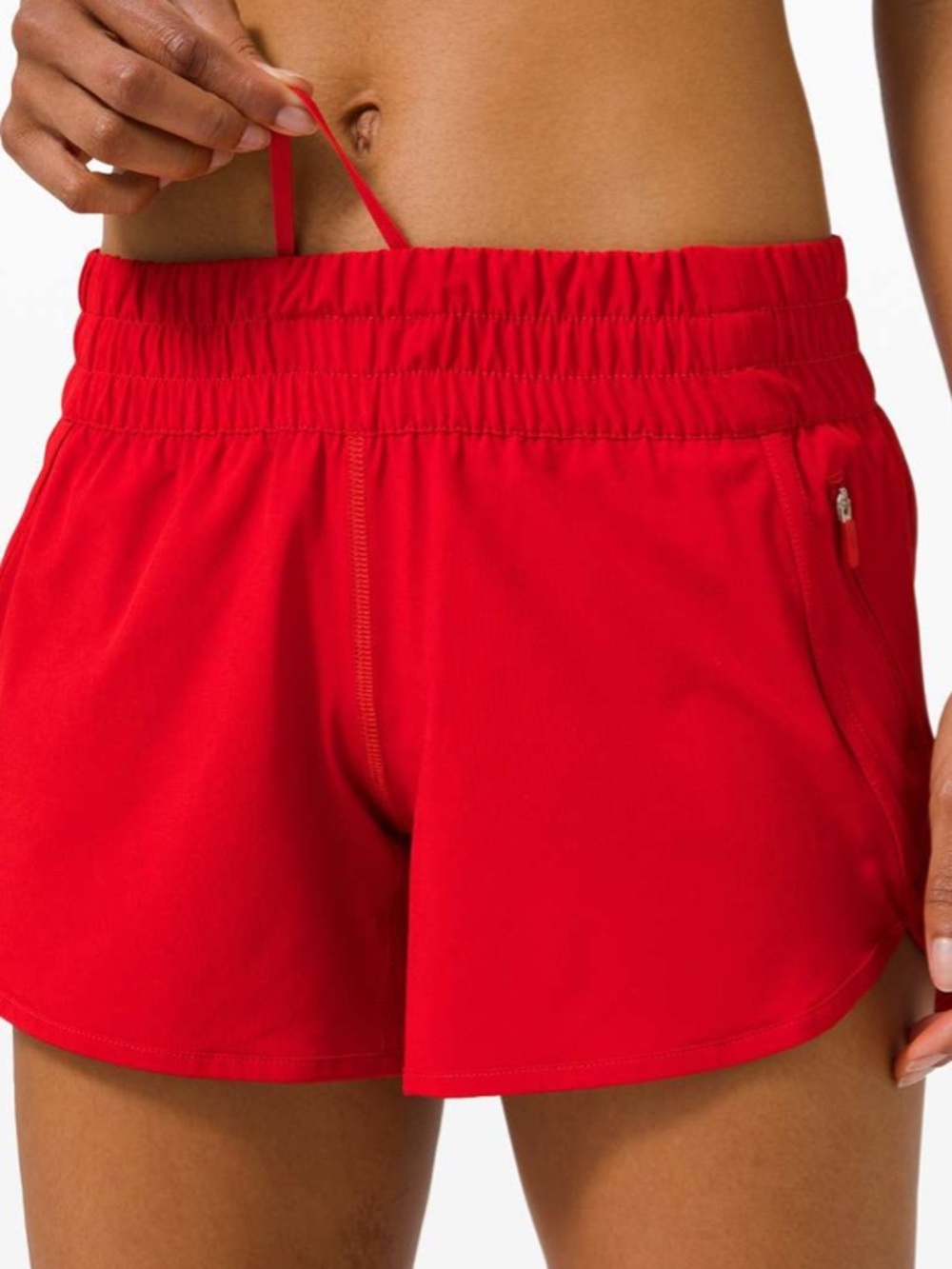 lululemon athletica Tracker Short V 4" 🔥🔥New WithOUT Tags🔥🔥- Red - Picture 2 of 11